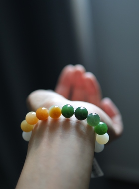 天然和田玉多宝手串12mm