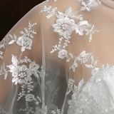 Куртка, плащ, кружевной кардиган, накидка, жилет, тонкое свадебное платье для невесты, 13 года