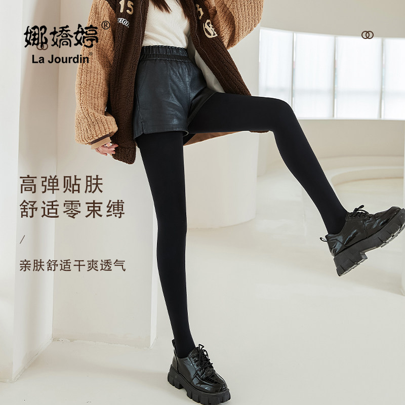 娜娇婷秋冬秋冬款黑色加绒打底裤 娜娇婷短袜/打底袜/丝袜/美腿袜