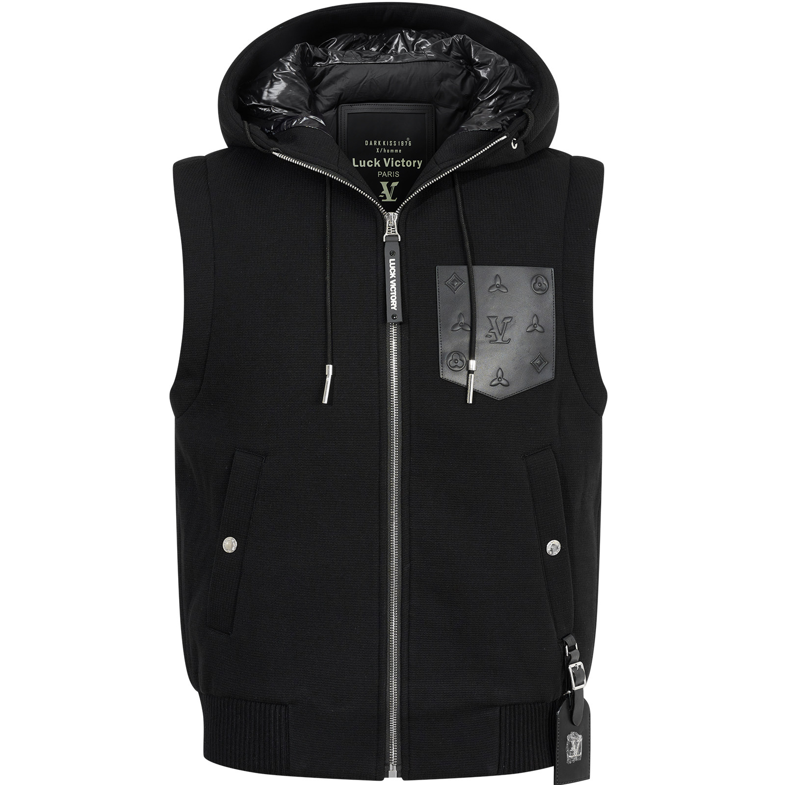 BM男士羽绒马甲90白鸭绒冬季外套口袋装饰潮流羽绒服男2024新款,淘宝优惠券,粉丝福利购,淘宝优惠卷