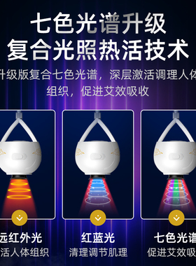 熏蒸仪艾绒美容院专用无烟一体机