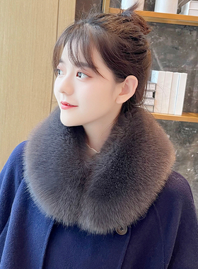 毛领子男女通用韩版冬季通用直销