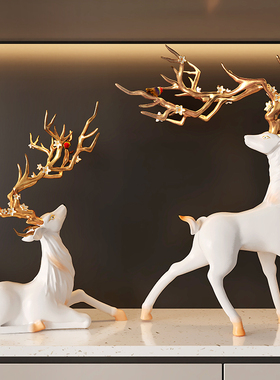 新中式轻奢高档家居装饰品摆件