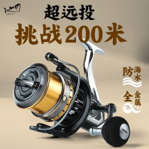 Pool Blades Full Metal Spun Wheels Anti Seawater Far Throw Fish Wheels Sea Fishing Sea Rod Fishing Wheels Anchor Fish Wheels Sea Pole Wheels