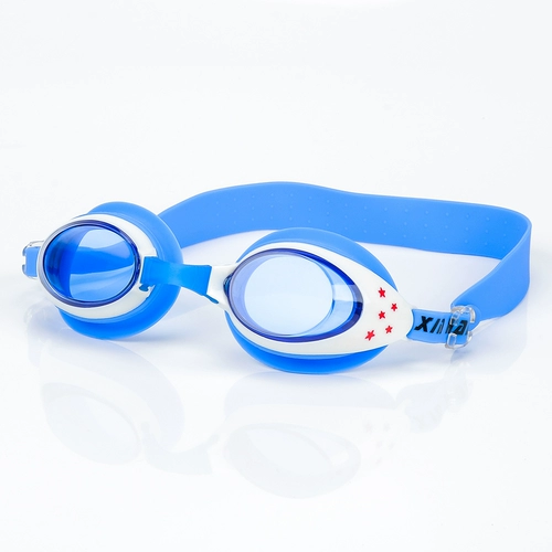 Детские водонепроницаемые очки для плавания для мальчиков без запотевания стекол, плавательная шапочка, плавательный аксессуар, подходит для подростков