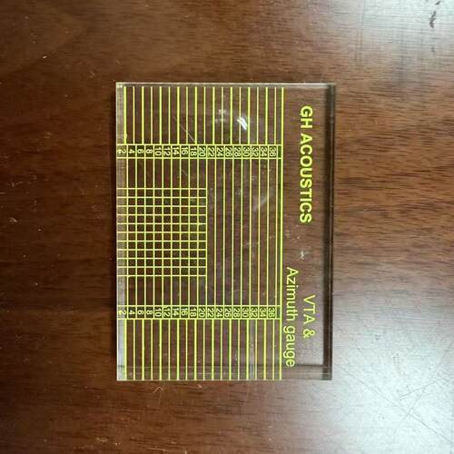 黑胶唱机调校套装 LP调校唱头校准工具 针压超距寻迹尺VTA水平仪 - 图0