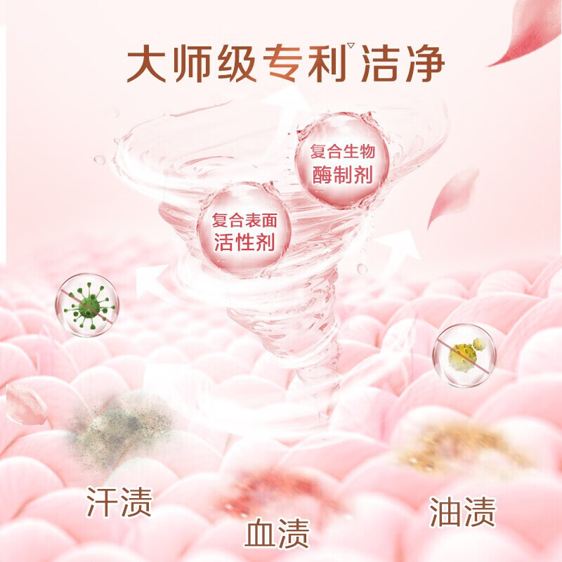 立白香氛大师洗衣液洗衣粉除菌去渍正品官方旗舰店批发实惠装家用