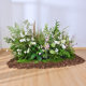 Artificial flowers, artificial flowers, living room green plants, floral arrangements, high-end bionic flowers, grass and plant arrangements, decorative ornaments