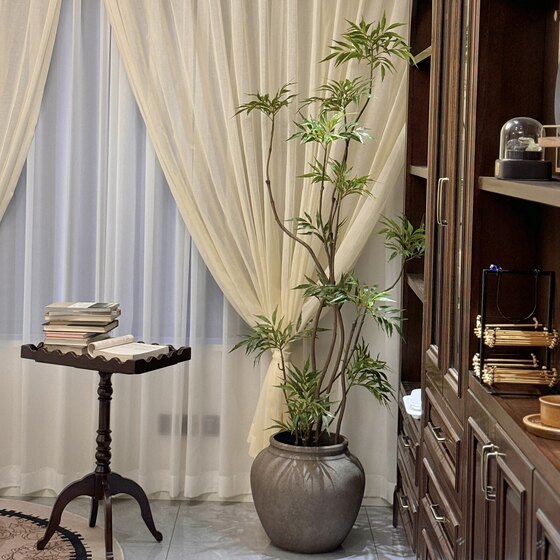 The top ten contributions of artificial trees and simulated green plants on the balcony