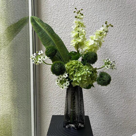 Wizard of Oz bouquet designer hand-tied bouquet simulated flower silk flower glass vase set decoration