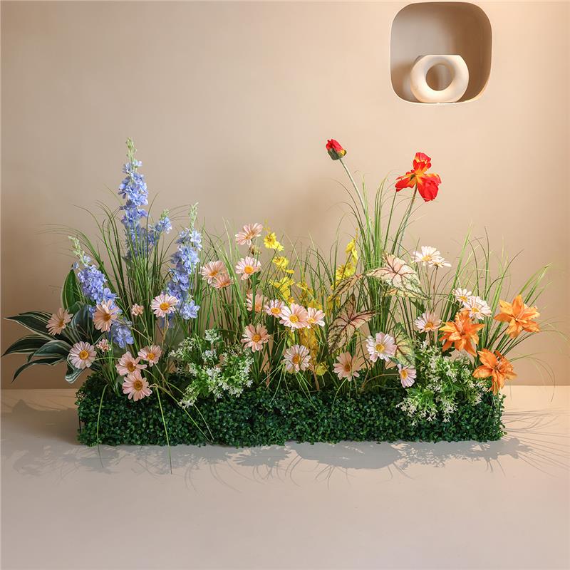 仿真花绿植造景装饰室内景观组合酒店橱窗摆设高级仿生假植物摆件 - 图1