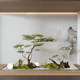 Simple, light and luxurious large simulated nandina bamboo green