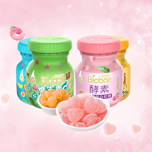 贝欧宝软糖酵素qq糖水果果蔬孝素糖果维生素c叶黄素酯糖儿童零食