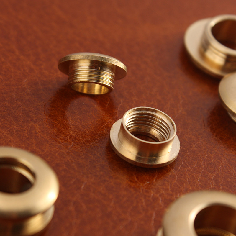 黄铜气眼 螺丝鸡眼 手工DIY皮革皮艺箱包五金配件 厚实有质感,淘宝优惠券,粉丝福利购,淘宝优惠卷