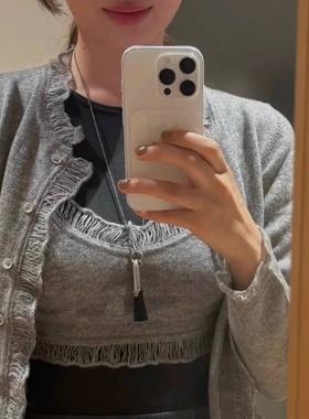 高版本LEMA*RE风*马鬃毛项链