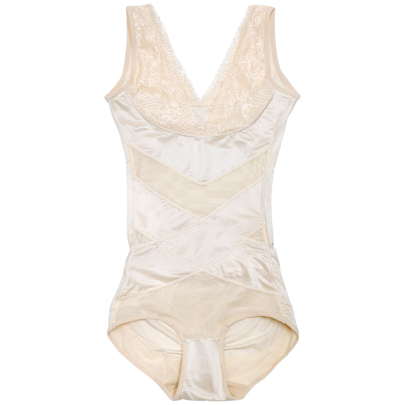 加强版收腹束腰产后瘦身塑形女内衣 醉美婷维奥塑身连体衣