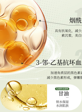 娅芝烟酰胺美白沐浴露身体清洁美白沐浴乳持久留香沐浴液