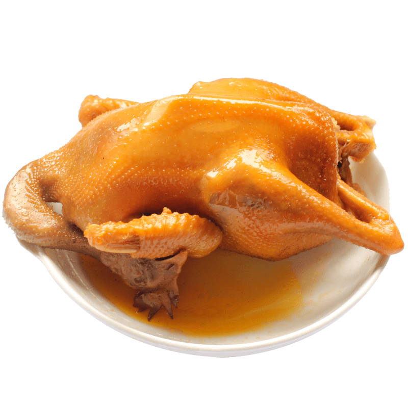【不老神-锁鲜定量团圆鸡900g】衢州卤味气调装香辣鸡肉熟食烧鸡 - 图3