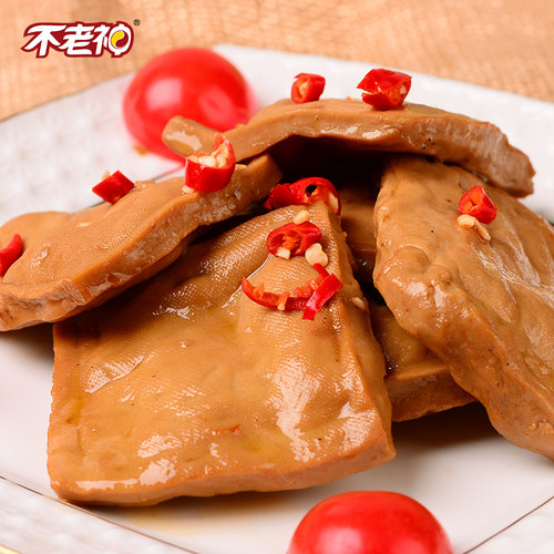 不老神气调装香辣卤味零食小吃锁鲜鸡汁豆腐干265g - 图3