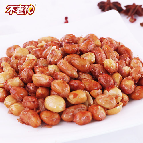 不老神香酥花生米油炸香脆红皮花生休闲零食下酒菜袋装 265g - 图2