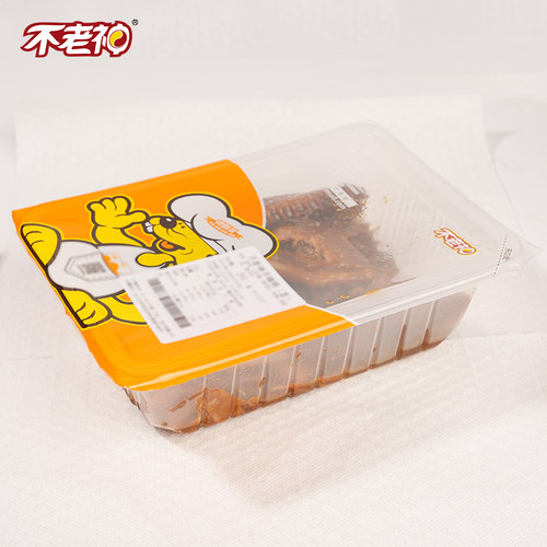 【不老神-锁鲜鸭肉280g】气调装神鲜装香辣卤味熟食小吃烤鸭酱鸭 - 图2