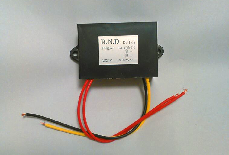 包邮交流AC24V转降直流DC12V5V9V伏监控光端机降压电源模块转换器 - 图2