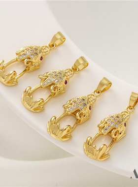 迷饰妮女金属镀金保色吊坠包邮