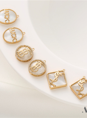 迷饰妮女铜包金保色吊坠包邮