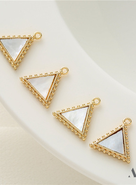 迷饰妮女铜包金保色吊坠包邮