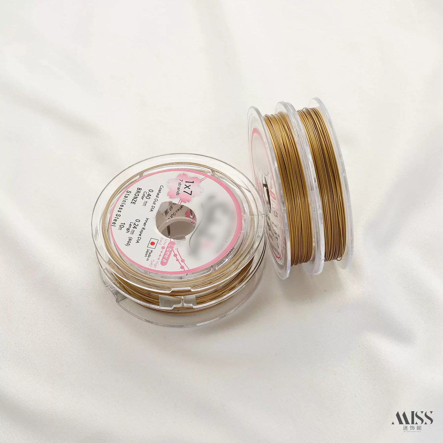 日本进口保色金丝软线钢丝线珠宝线串珠线diy珍珠手链项链线配件,淘宝优惠券,粉丝福利购,淘宝优惠卷