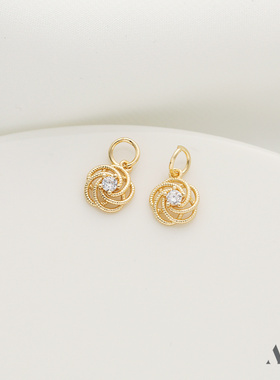 迷饰妮女金属镀金保色吊坠包邮