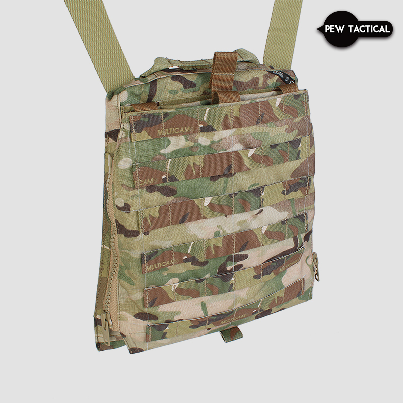 PEWTAC CP款拉链水袋背板包1.0表面molle JPC SPC AVS用薄型BP09-图2