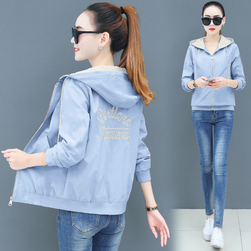 2020春秋季新款宽松短款外套上衣 歌菲馨短外套