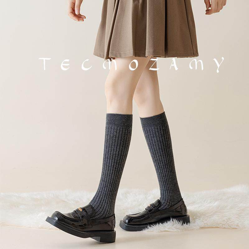 加厚羊毛袜女士半截小腿袜子女秋冬季保暖加绒瘦腿微压长筒袜及膝,淘宝优惠券,粉丝福利购,淘宝优惠卷