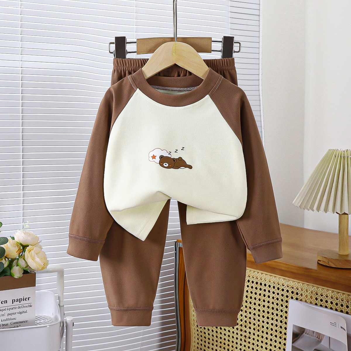 中大童小童打底德绒秋衣秋裤套装男童睡衣秋冬天女孩保暖内衣套装,淘宝优惠券,粉丝福利购,淘宝优惠卷