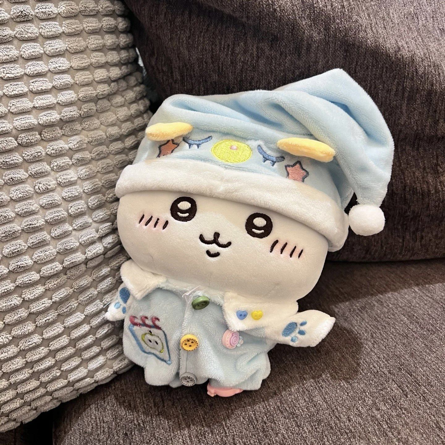 日本吉伊可爱吉伊可爱自嘲熊卡哇小八蓝色睡衣帽子玩偶乌萨奇礼物,淘宝优惠券,粉丝福利购,淘宝优惠卷