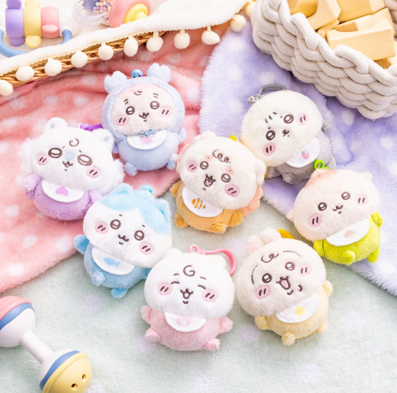 新品chiikawa宝宝系列可爱宝宝小八卷心菜乌萨奇吉伊毛绒挂件礼物,淘宝优惠券,粉丝福利购,淘宝优惠卷