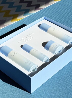 新品上市安泊妍柔润泌肤四件护肤套补水保湿持久嫩肤大干皮