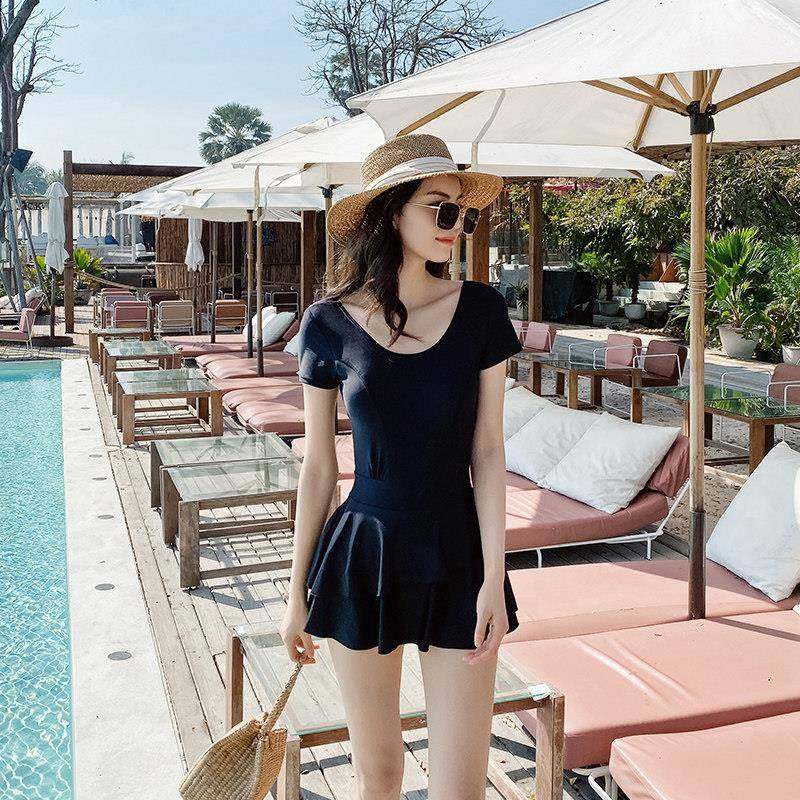 泳衣女2026新款微胖显瘦遮肚保守春夏裙式连身0125w,淘宝优惠券,粉丝福利购,淘宝优惠卷