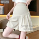 Breathable and comfortable A-shaped version of pregnant women's shorts to show slimming temperament
