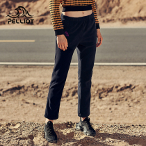 Burhy and sports outdoor gripping pants for men and women in autumn thickened liner warm windproof long pants shaking grain suede pants