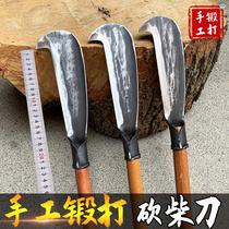 German quality machete knife hand-forged with manganese steel small firewood knife cut tree canknife spring steel cleaves agricultural sickle