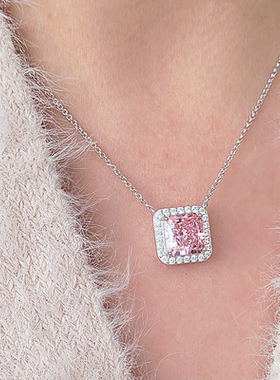 星光方糖项链精致百搭