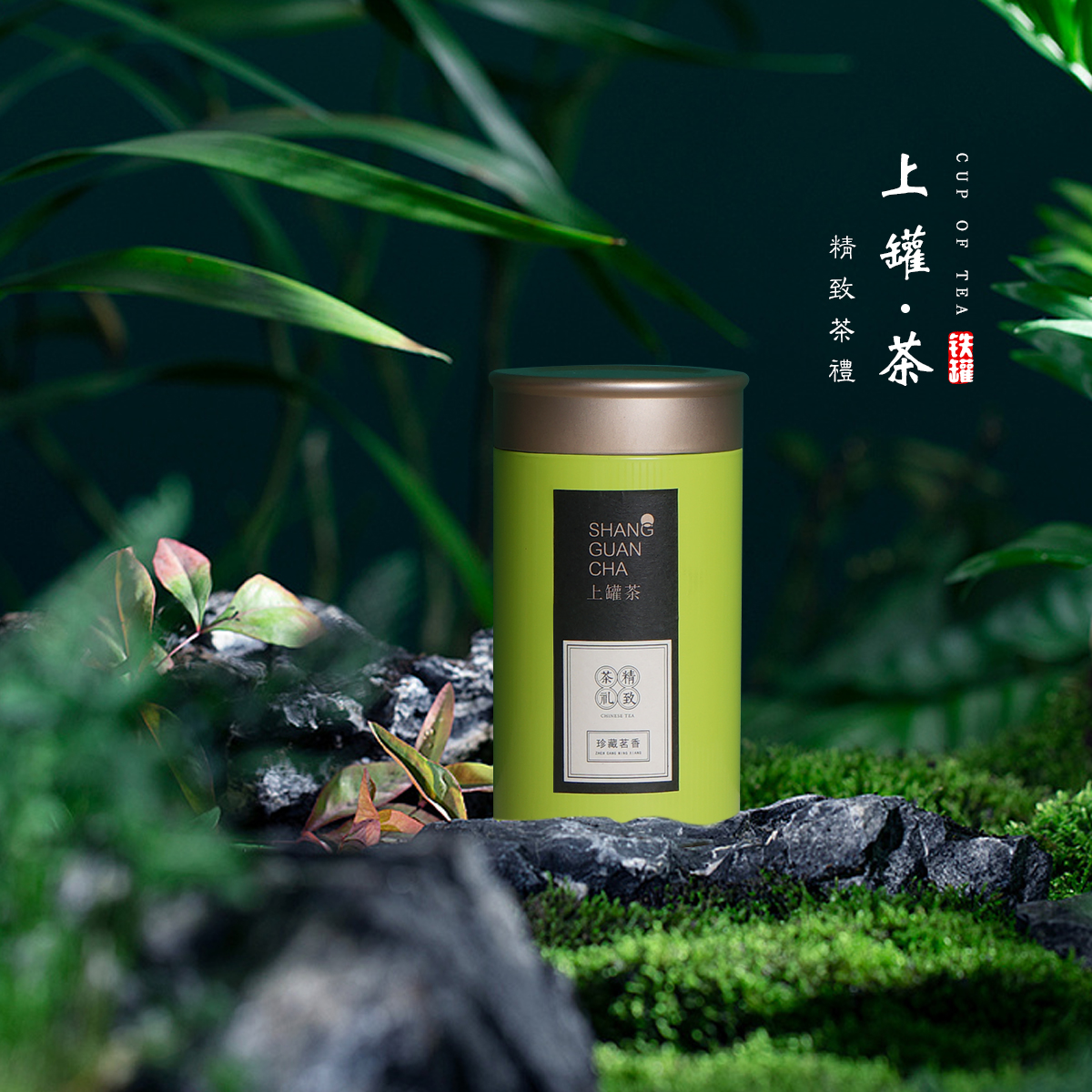 二两半斤装茶叶罐铁罐通用红茶绿茶小罐茶茶叶包装盒铁盒空盒定制-图1