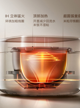 米家智能IH电饭煲P1家用3L电饭煲