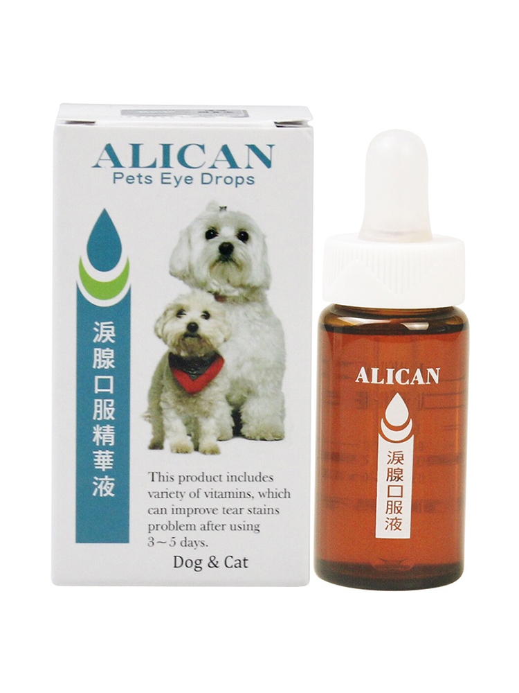 台湾ALICAN泪痕液狗狗泪痕猫咪消宠物比熊博美加菲泰迪泪腺口服液 - 图3