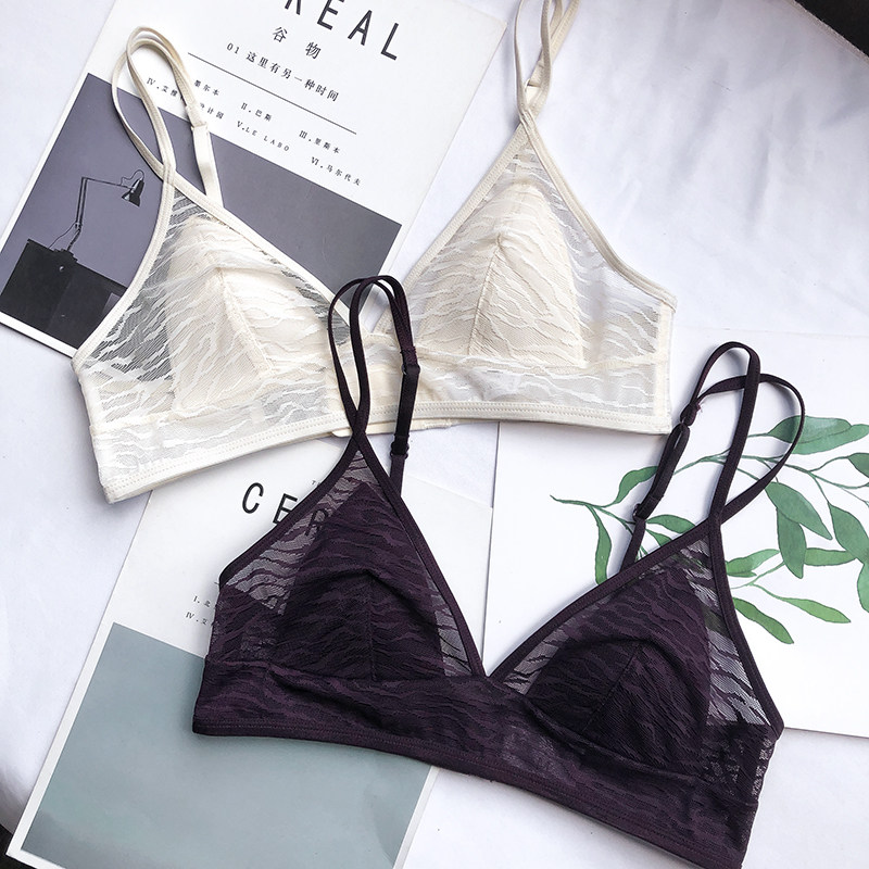 夏季超薄款bra无痕蕾丝法式文胸罩 诗叶文胸