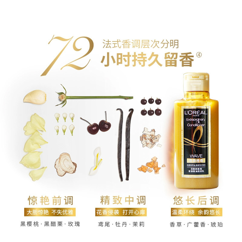 欧莱雅大金瓶奇焕持卷润发乳护发素小样防干毛躁洗发水液100ml,淘宝优惠券,粉丝福利购,淘宝优惠卷