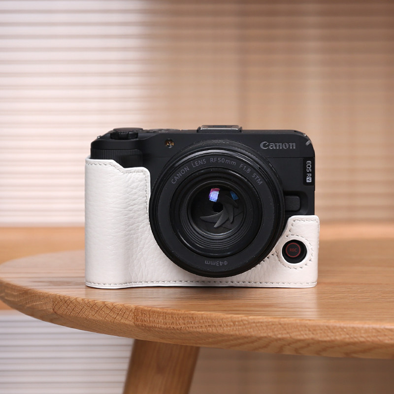 佳能R50V保护套R10R62R6二代R8R7RPR52相机包配件皮套真皮R100R50,淘宝优惠券,粉丝福利购,淘宝优惠卷