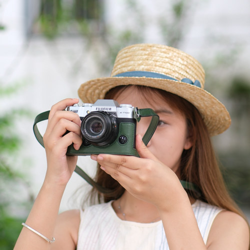 富士XT50保护套XT30三代二代XS20X100VIXT5相机包配件真皮xe5xm5 - 图2